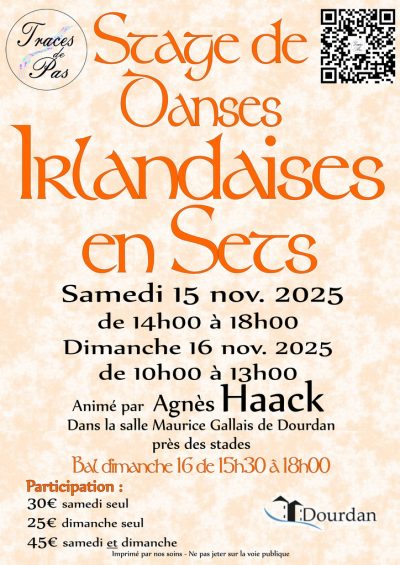 Affiche atelier Traces de Pas